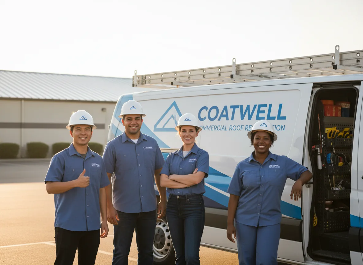 Commercial roof coating company in Bellingham, MN
